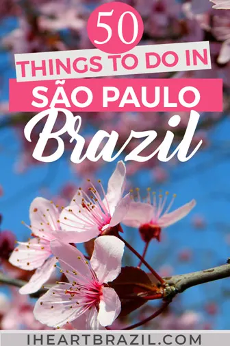 Things to do in Sao Paulo Pinterest graphic