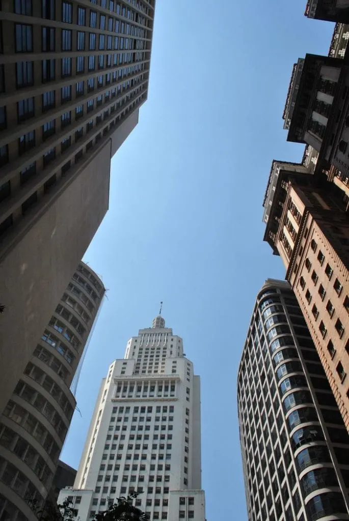 Farol Santander building, former Altino Arantes, in São Paulo Downtown