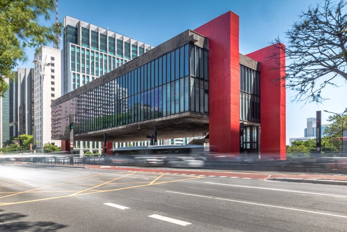 The Museum of Art of São Paulo, MASP, is one of São Paulo points of interest