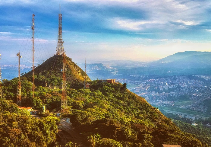 Jaraguá Peak in São Paulo, Brazil