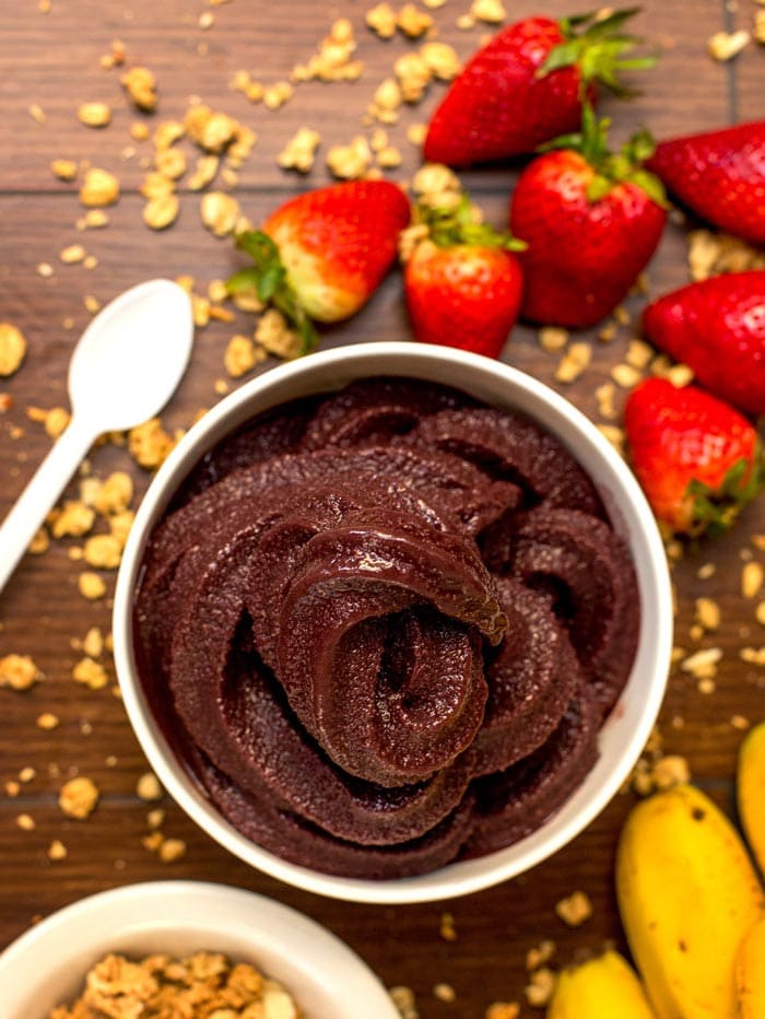 Açaí is one of the most popular Brazilian fruits