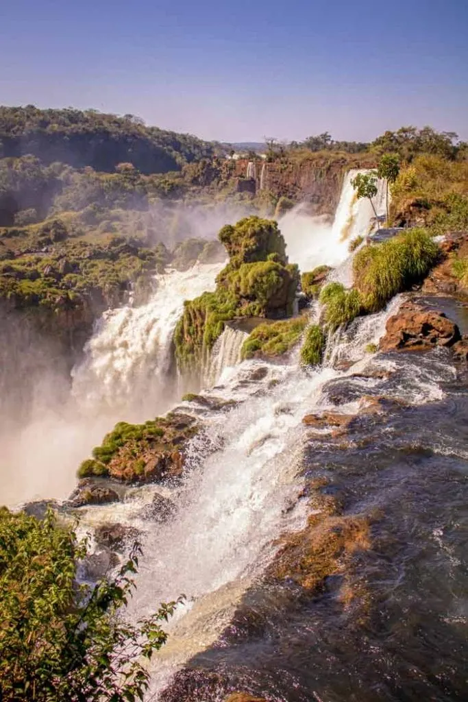 Visiting the Iguazu Falls is one of the best things to do in Brazil