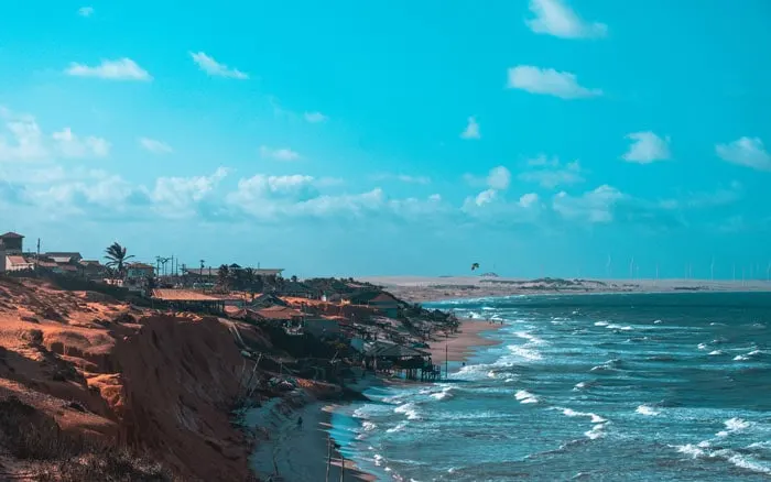 Canoa Quebrada beach