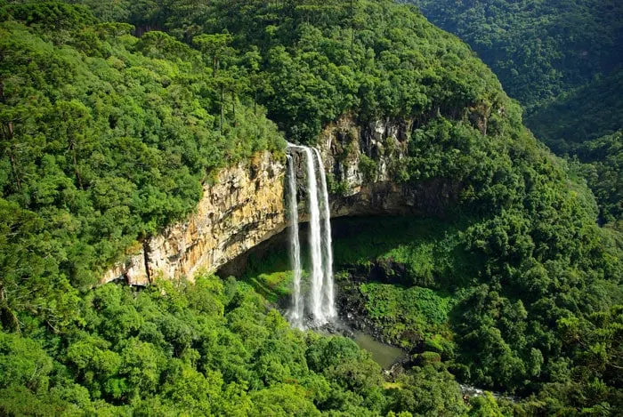 Caracol Falls in Rio Grande do Sul