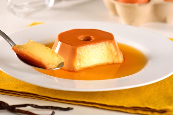 My favorite food in Brazil, condensed milk pudding