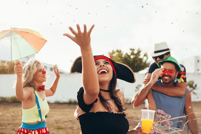 People dancing frevo while preparing for trip to Brazil