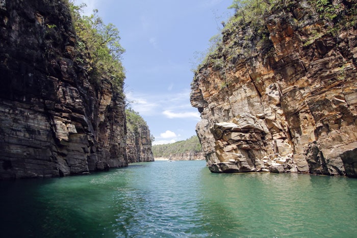 Furnas Canyon in Capitólio, Minas Gerais