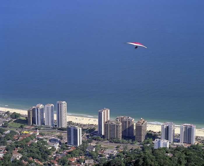 Adventure and hang gliding in Rio de Janeiro, Brazil