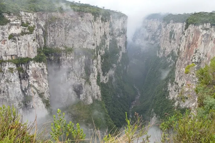 Itaimbezinho Canyon in Brazil, beautiful scenery