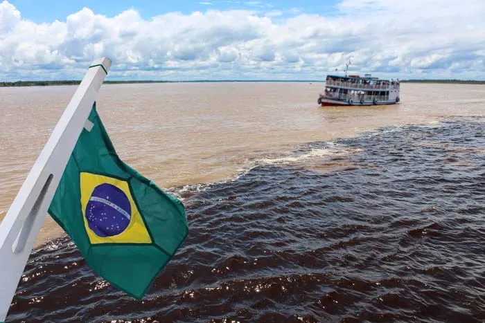 Include the Meeting of the waters in your trip to Brazil