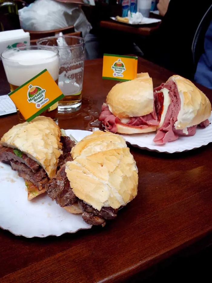 Baloney Sandwich at Mercadão, São Paulo