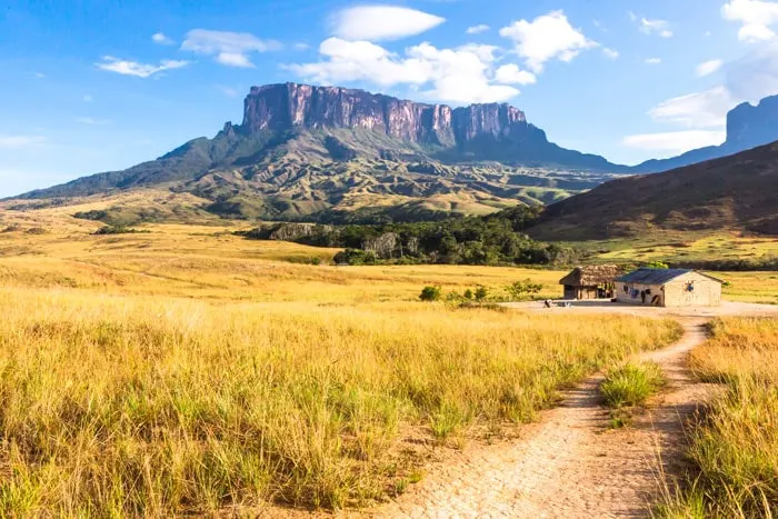 Mount Roraima seen from Brazil