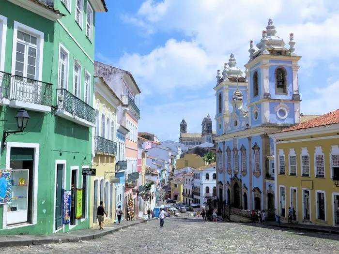 Pelourinho in Salvador, Bahia