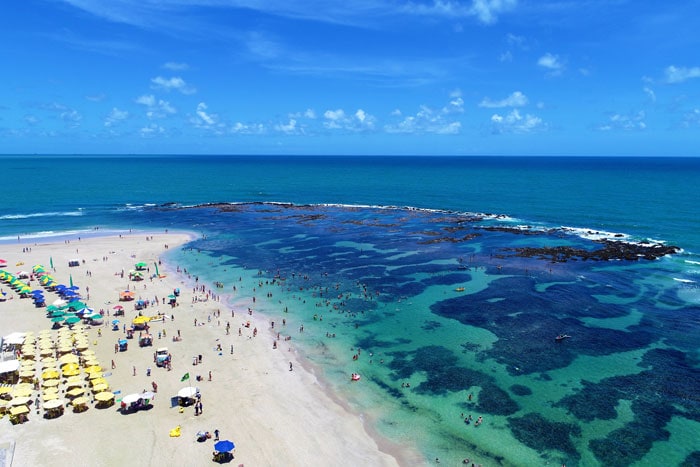 Porto de Galinhas in Pernambuco