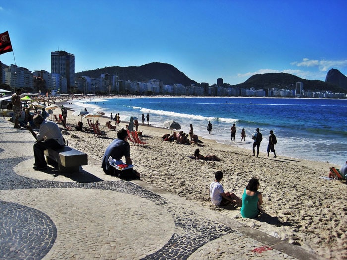 Copacabana beach