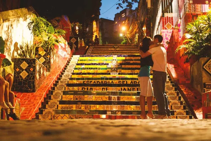 When you visit Brazil, you must visit the Selaron Steps in Rio de Janeiro