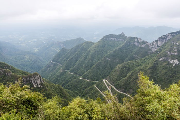 Road at Serra do Rio do Rastro