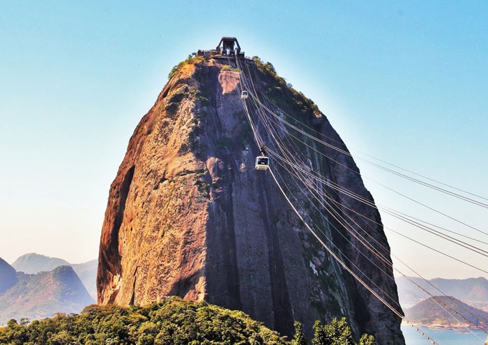 Sugarloaf mountain in Rio de Janeiro