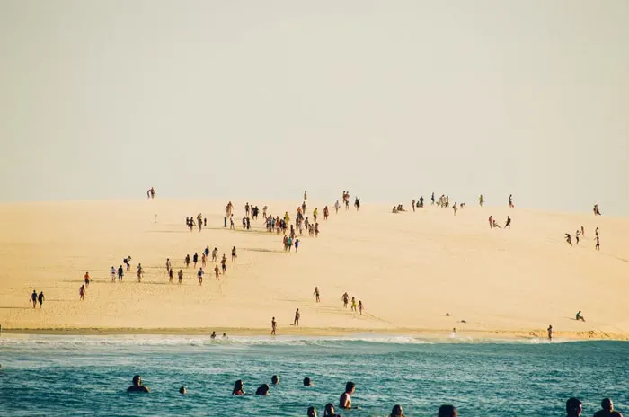 Watch the sunset at the Sunset Dune in Jericoacoara