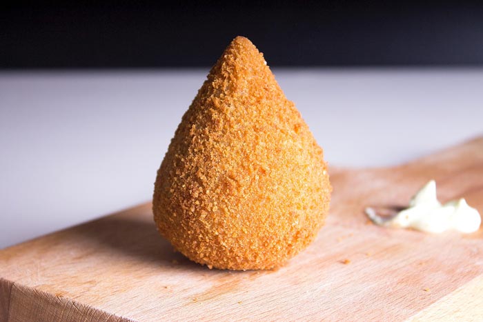 Coxinha, Brazilian street food