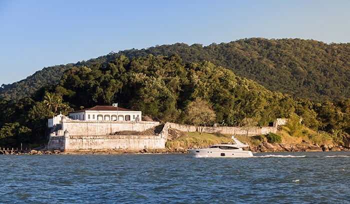 Santo Amaro Fortress in Guarujá