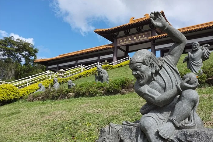 Zu Lai Buddhist temple in São Paulo