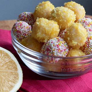 Lemon brigadeiro recipe