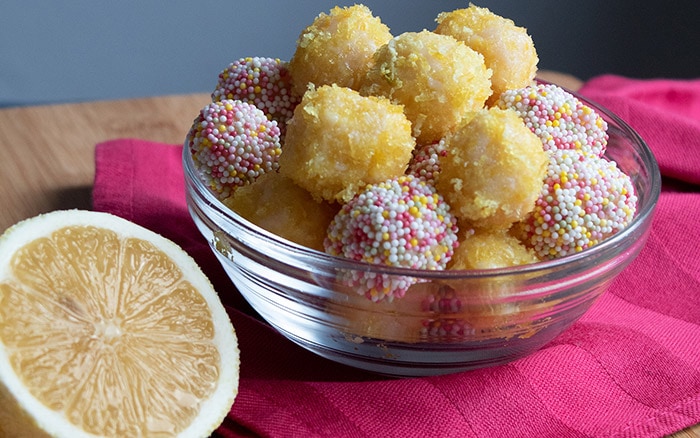 Lemon brigadeiro recipe