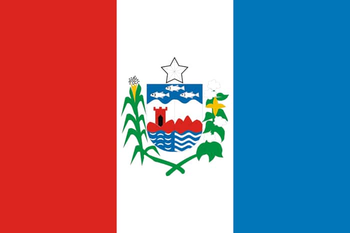 Alagoas Brazil State Flag