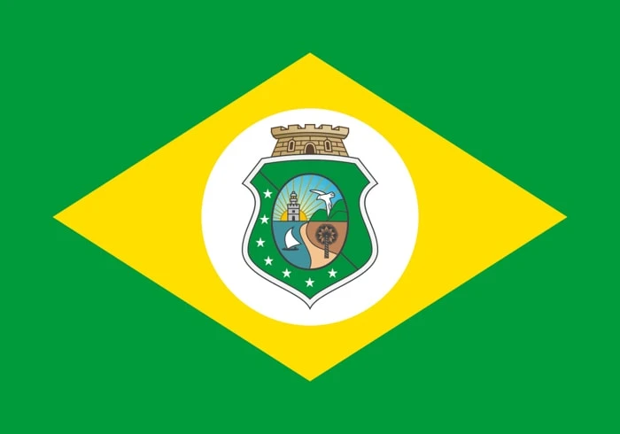 Ceara Brazil State Flag