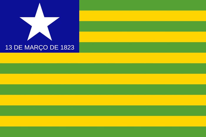 Piaui Brazil State Flag