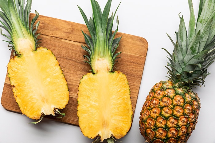 Pineapple fruit from Brazil