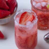 Strawberry caipirinha recipe