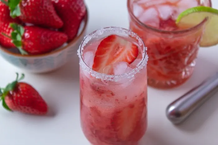 Strawberry caipirinha recipe