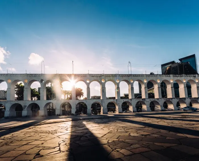 19th-century colonial Lapa Arches, Rio de Janeiro, Brazil