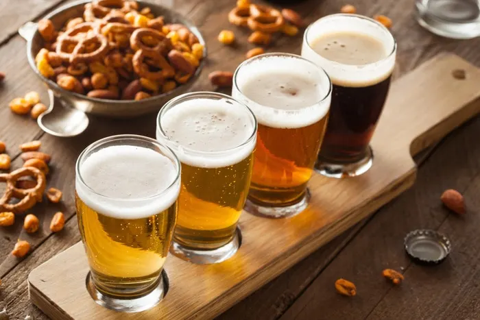 Beer in a bar in Brazil