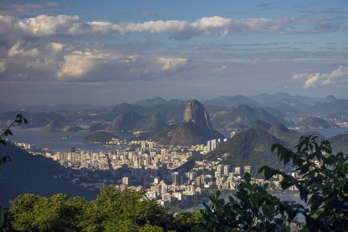 Vista from Chinese View in Rio de Janeiro