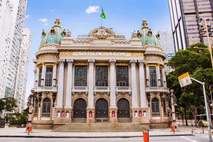 Municipal Theater in Rio de Janeiro