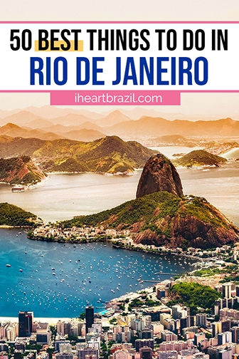 Things to do in Rio de Janeiro Brazil Pinterest graphic