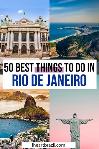 Things to do in Rio de Janeiro Brazil Pinterest graphic