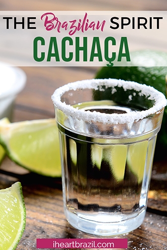 Cachaça, Brazilian spirit Pinterest graphic