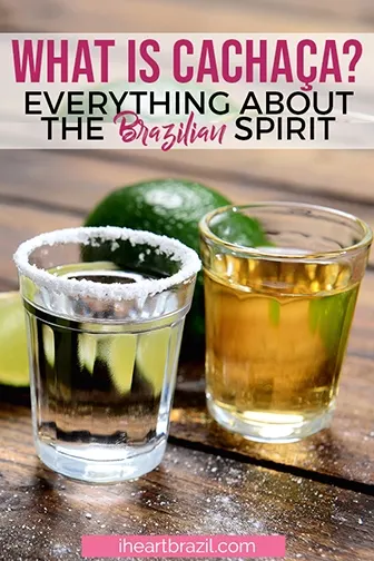 Cachaça, Brazilian spirit Pinterest graphic