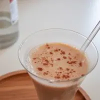 Alexander cocktail with cacha&ccedil;a