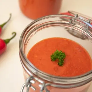 Homemade Brazilian hot sauce