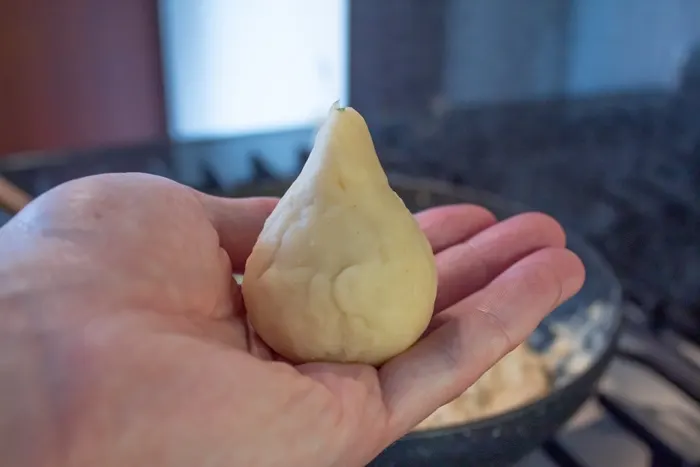 Coxinha is a Brazilian appetizer