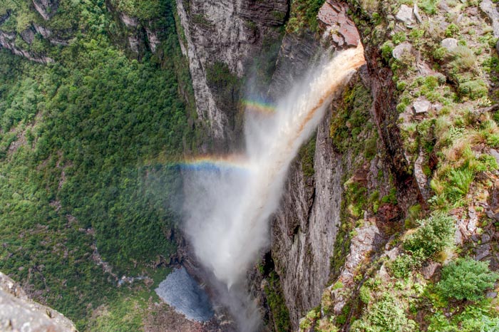 Fumaçan vesiputous Chapada Diamantinassa, Bahia