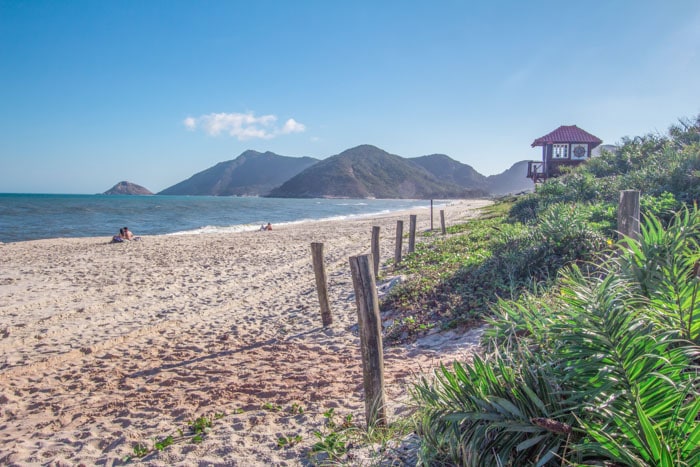 Grumari Beach in Rio de Janeiro