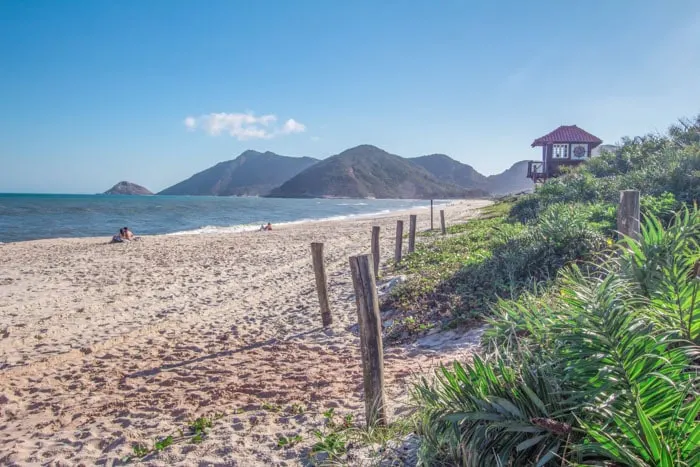 Grumari Beach in Rio de Janeiro