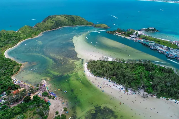 Japanese Island in Cabo Frio