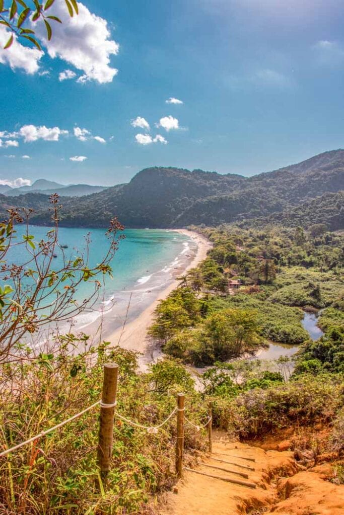 Relaxing at Sono Beach is one of the cool things to do in Paraty, Brazil